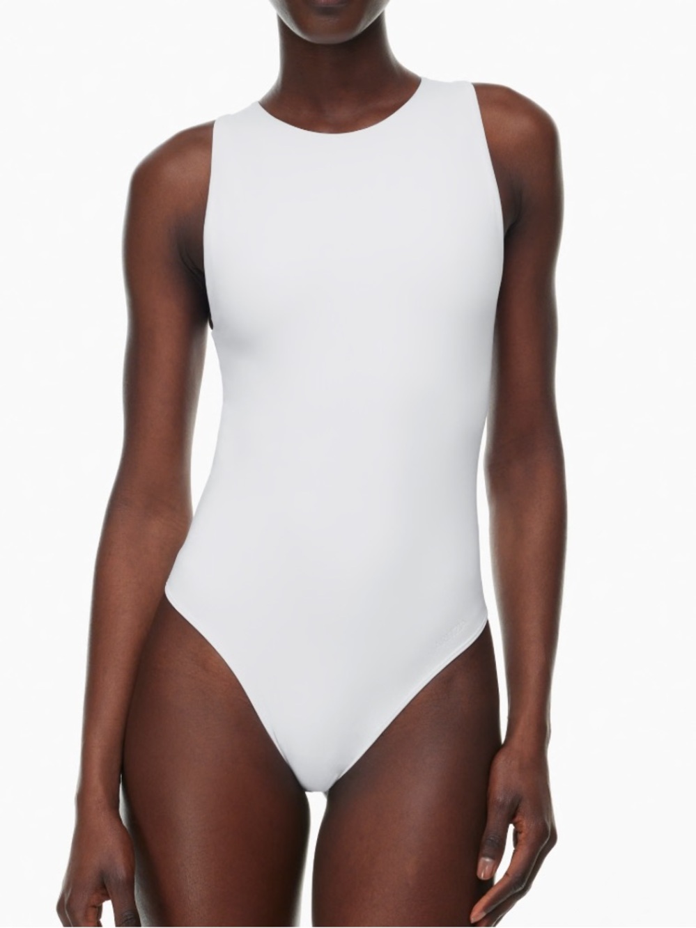 Babaton contour cross back bodysuit